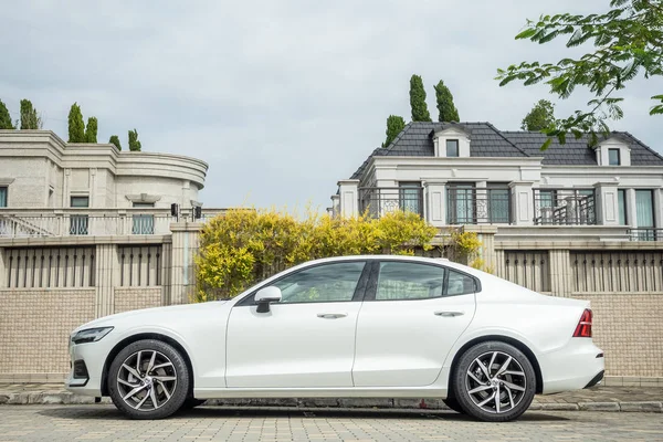 Zkušební den jízdy Volvo S60 — Stock fotografie