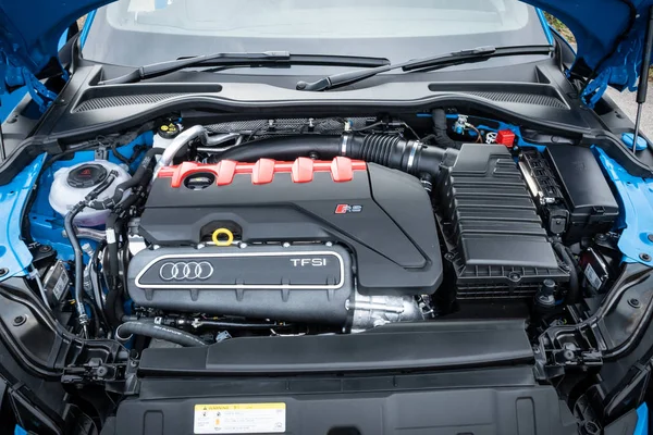 Audi TTRS Motor — Fotografia de Stock