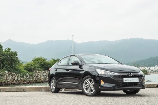 Hyundai Elantra Test Drive Day — Stock fotografie