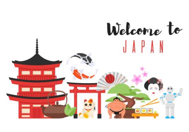 Japon geleneksel nesneleri.