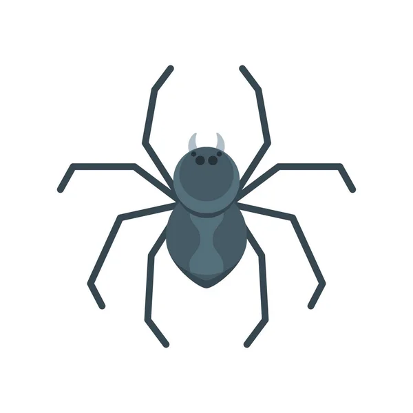 Illustrazione in stile piatto vettoriale del ragno. — Vettoriale Stock