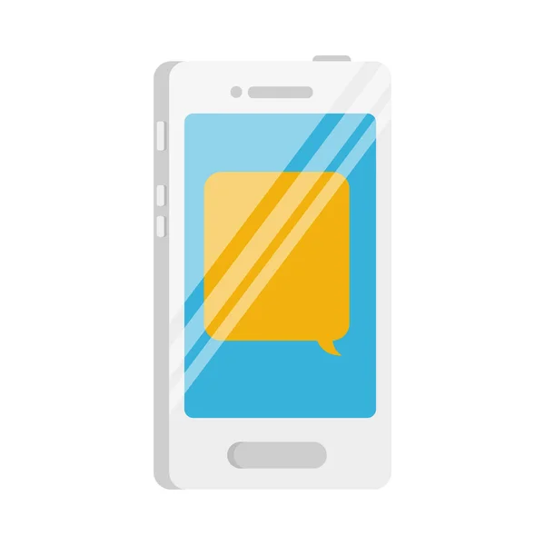 Illustrazione dello smartphone — Vettoriale Stock