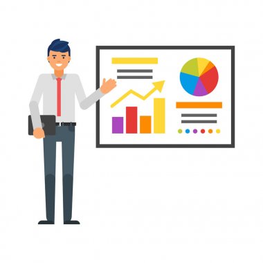 işadamı gösteren Infographic