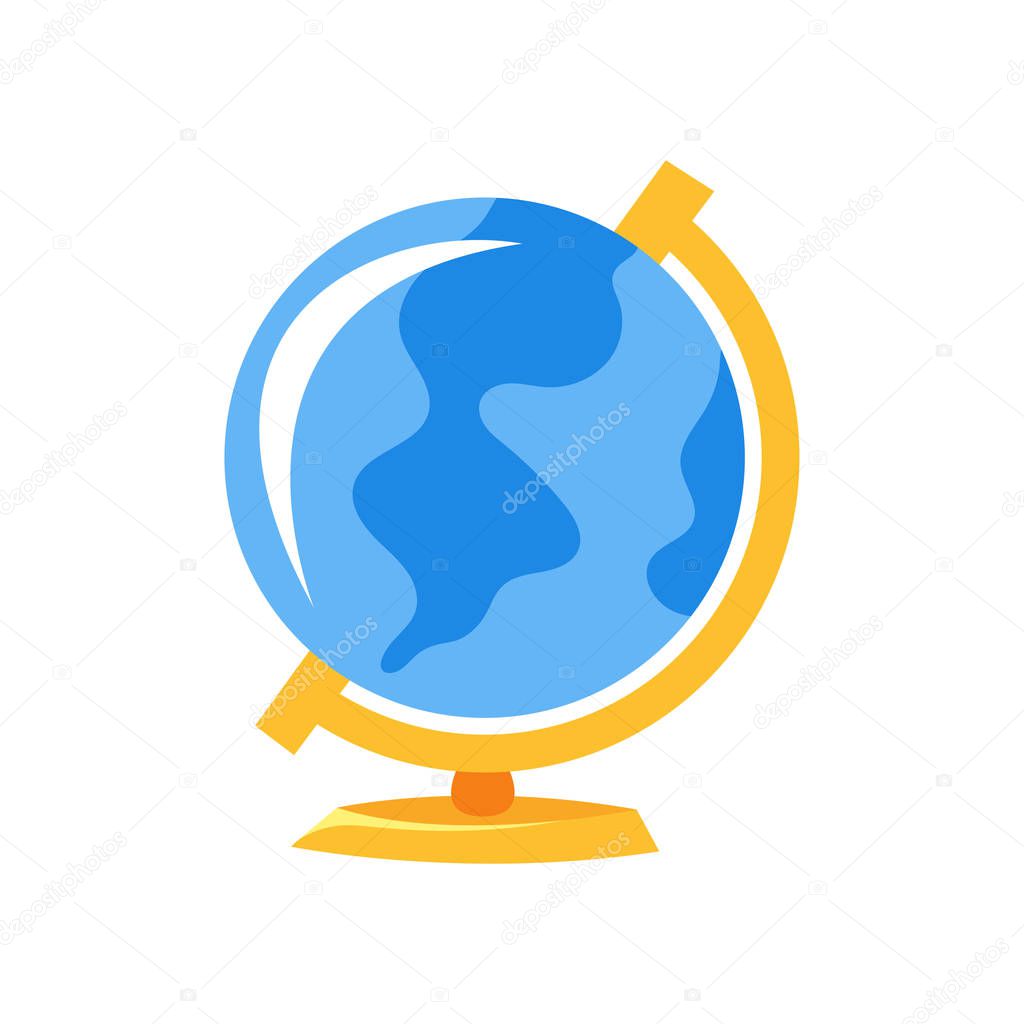 illustration of globe.