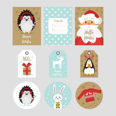 Yılbaşı tebrik kartı.