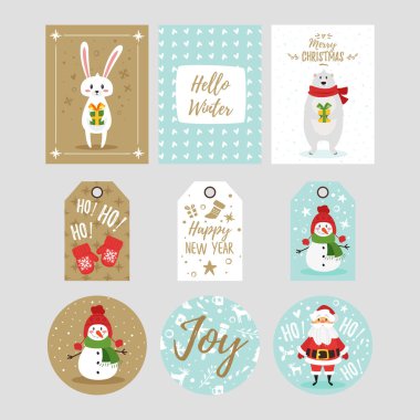 Yılbaşı tebrik kartı.