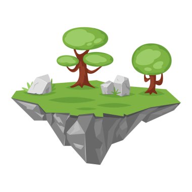 Island oyun taş yeşil