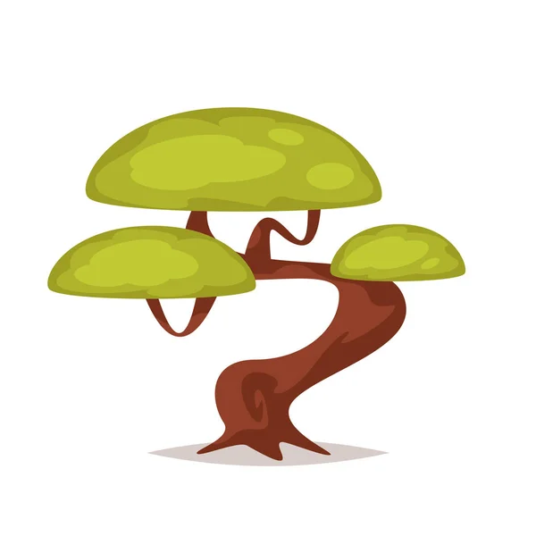 Illustration eines Baumes — Stockvektor