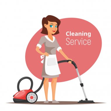 zemin vakumlama kadın karakter