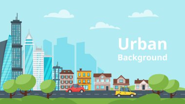 şehir manzarası. Şehir manzarası.