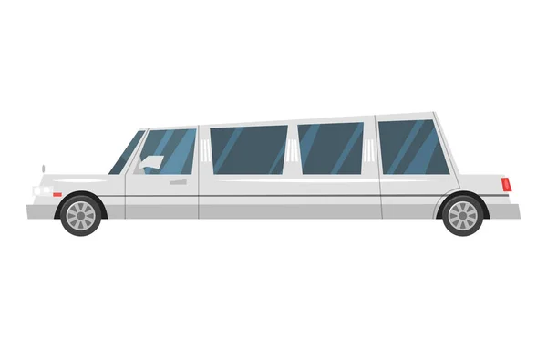 Ville transport limousine — Image vectorielle