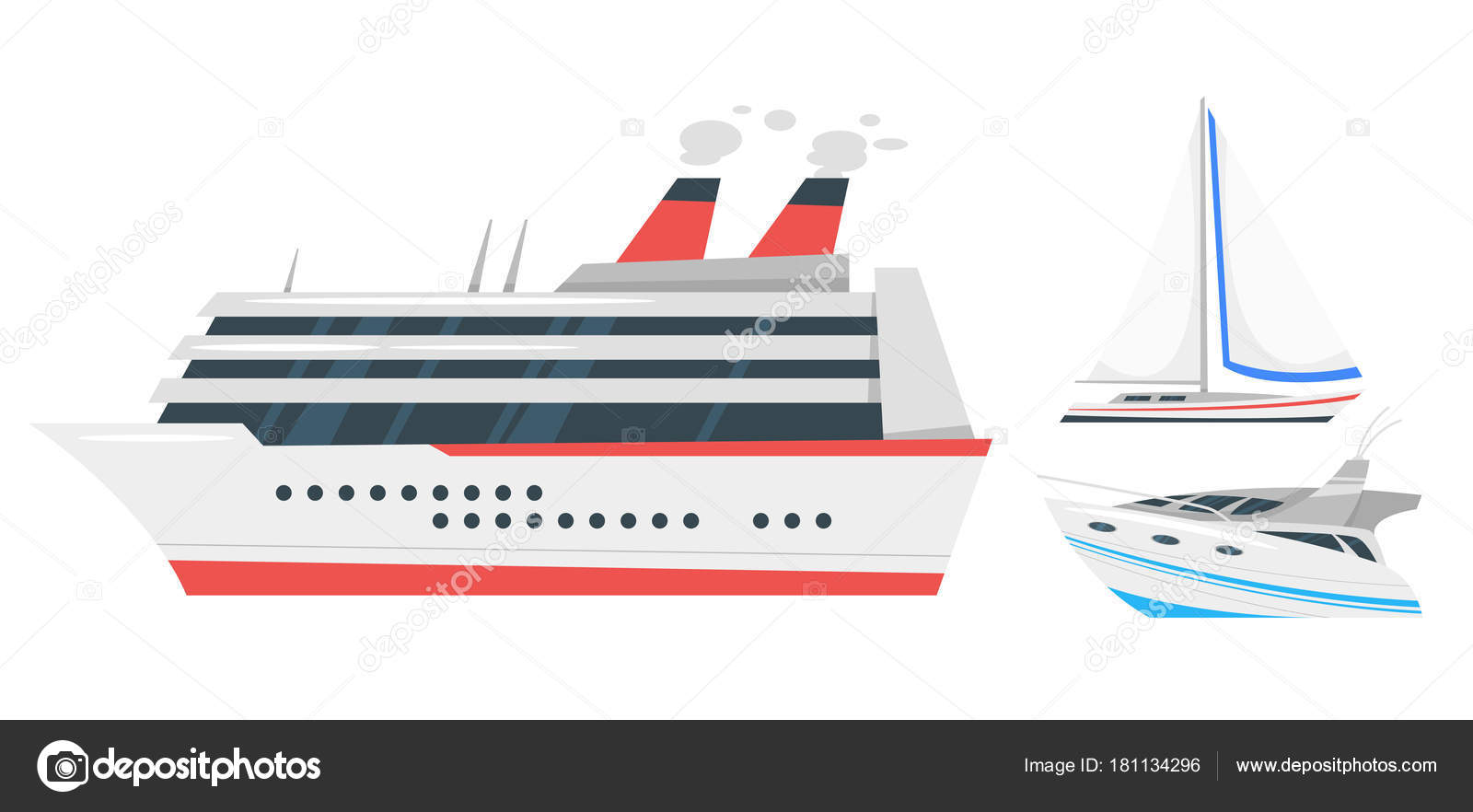 Ilustracion Del Transporte Maritimo Vector Grafico Vectorial C Tkronalter9 Gmail Com Imagen 181134296