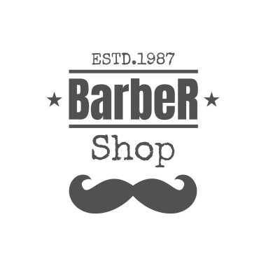 Vintage berber rozet veya logosu