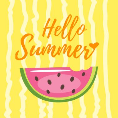 Yaz tasarım Merhaba 