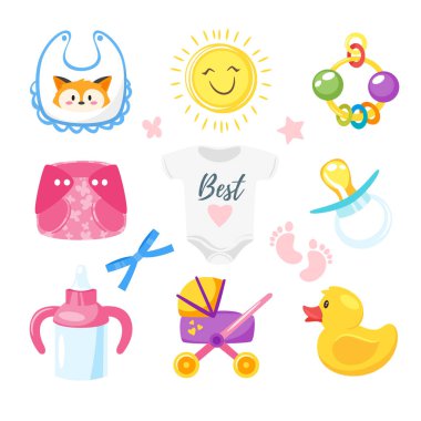  Bebek duş set semboller