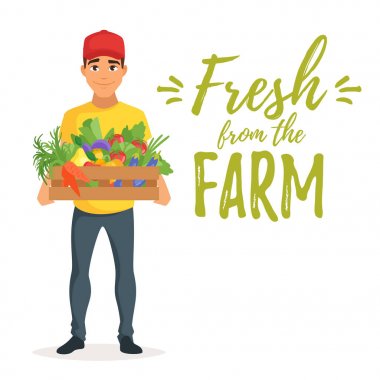 teslimatçı sebzeli 