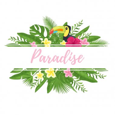 Sezon kartpostal için yaz tasarım