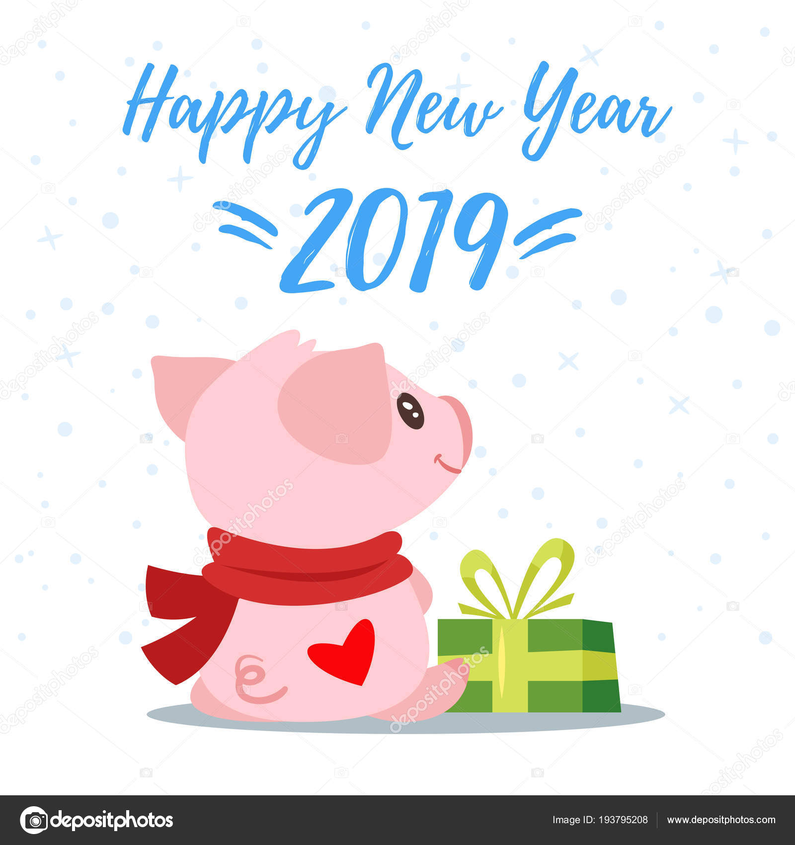 Открытки на Новый год 2019 картинки Открытки на Новый год 2019 картинки