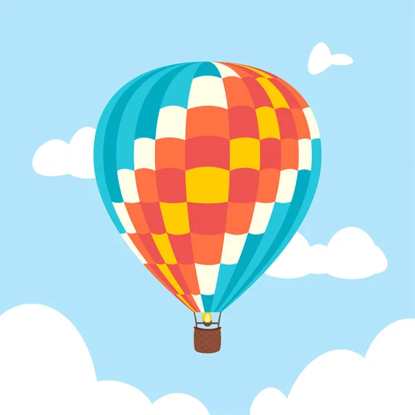 Globo de aire caliente — Vector de stock