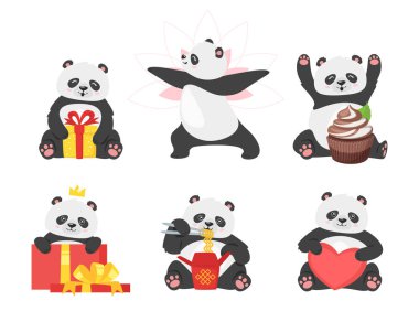 Çin ayısı düz çizimler