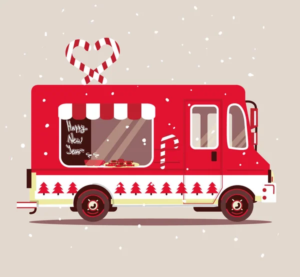 Noel van illüstrasyon vektör. 