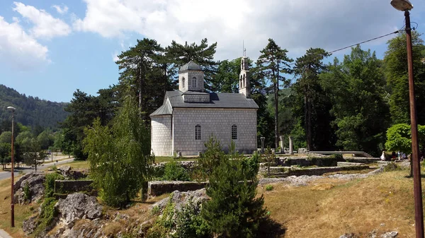 Kerk in cetinje, montenegro — Stockfoto