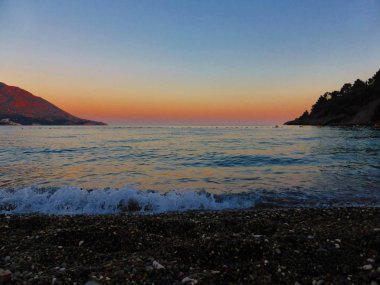 Batan güneşin renkleri