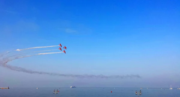 Air show in Gdynia — Stock Photo, Image