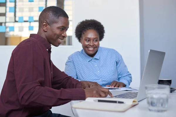 African business  coworkers — Stock Photo, Image