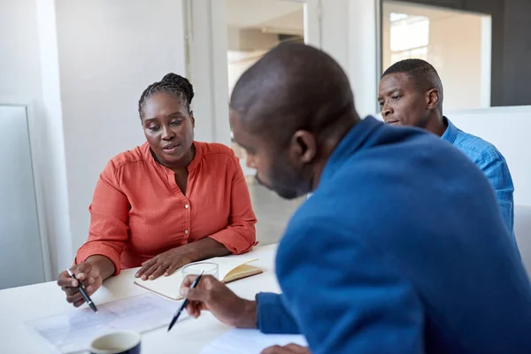 African business colleagues — Stock Photo, Image