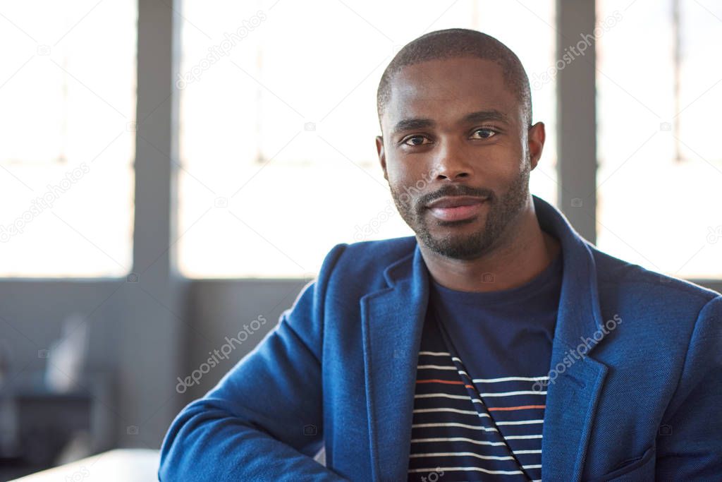 young African businessman 