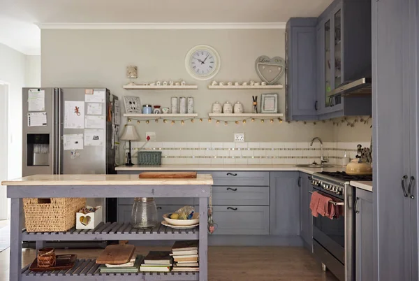 현대적인 세련 된 주방 — 스톡 사진
