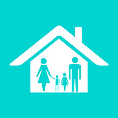 ev simgesini illüstrasyon