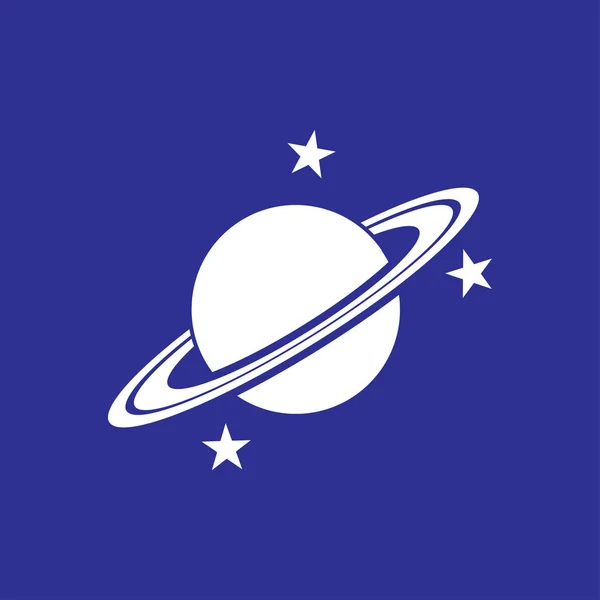 Planet ikon illustration — Stock vektor
