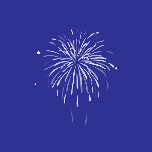 firework icon  illustration