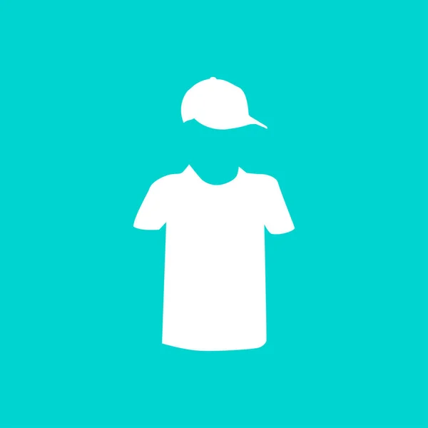 T shirt pictogram illustratie — Stockvector