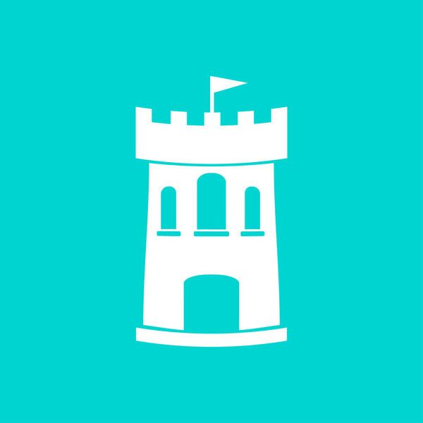 Castle icon  illustration