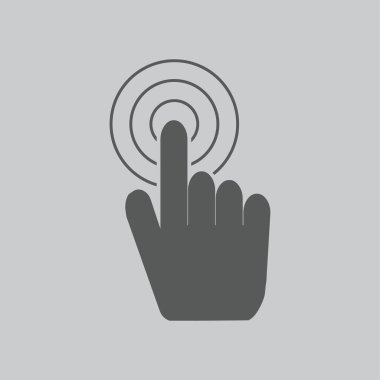 Bir düğmeye dokunarak ile el