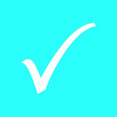 onay işareti simgesi