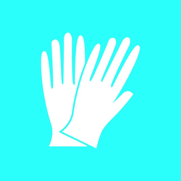 Значок рабочих перчаток — стоковый вектор
