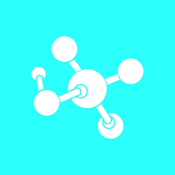 Sinal do ícone da molécula —  Vetores de Stock