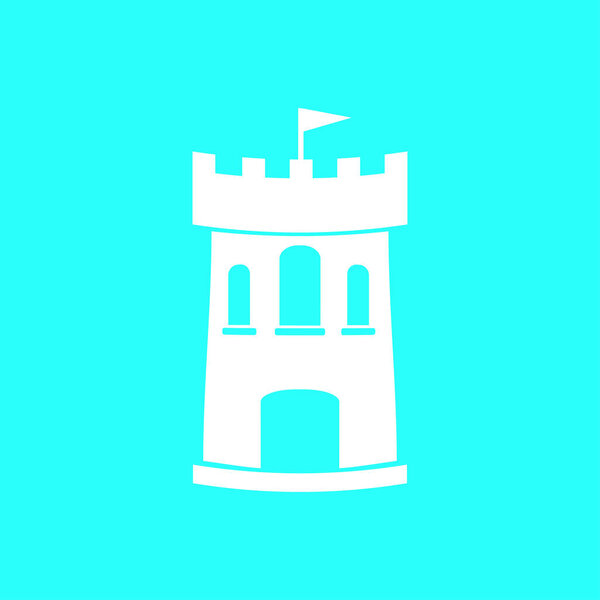 Castle icon  illustration