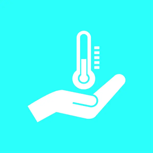 Signo de termómetro icono — Vector de stock