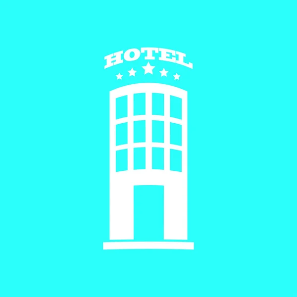 Hotel ikon tecken — Stock vektor