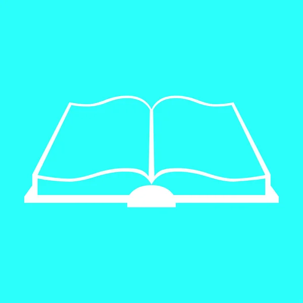 Icono del libro web — Vector de stock