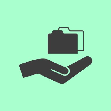 Klasör simgesini işaret