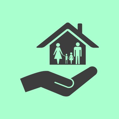 Ev simgesini işaret 