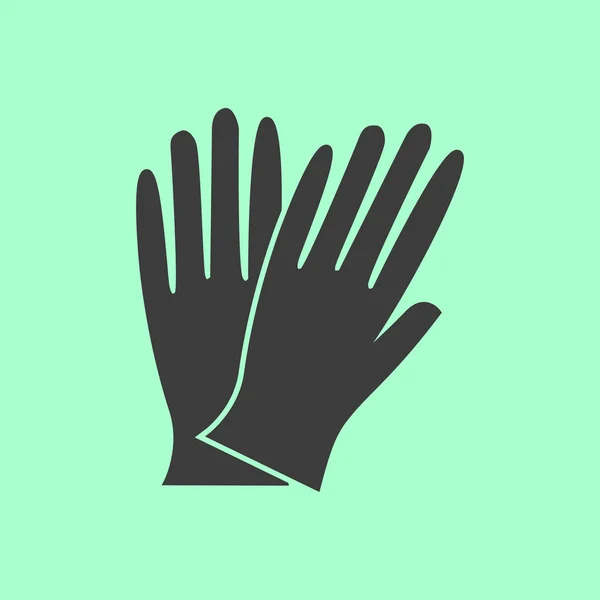 Praca Rękawiczki ikona — Wektor stockowy