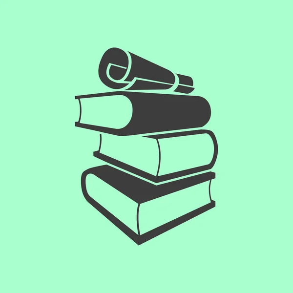 Books icon sign — Stock Vector