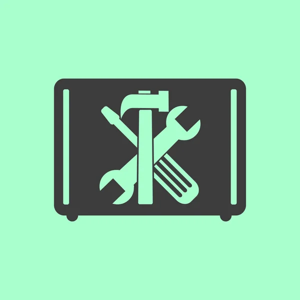 Tools in the bag  icon — Stock Vector